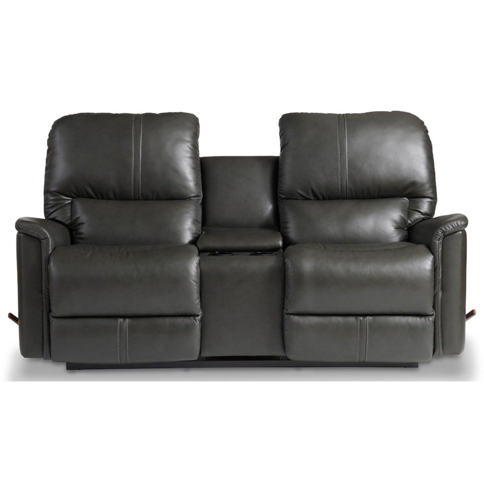 La-Z-Boy Turner 10039638 Wall Reclining Loveseat w/ Console | Conlin's  Furniture | Reclining Loveseats